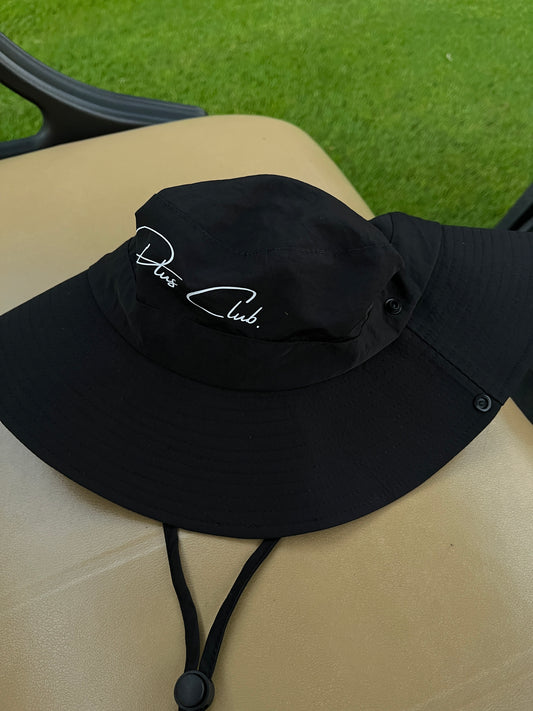 Waterproof wide brim bucket hat